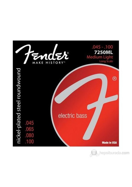 Super 7250 Bass Strings,Nickel Plated Steel