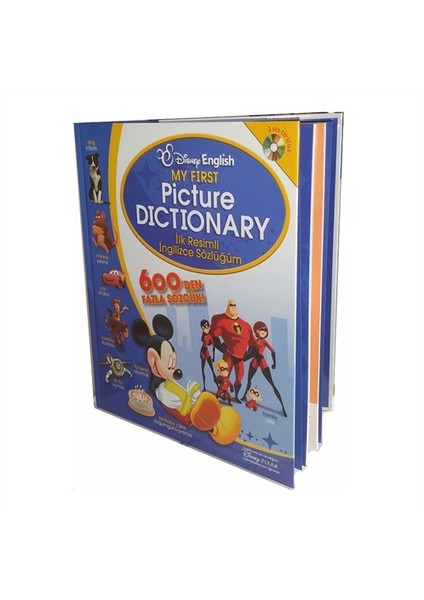 Disney English My First Words Dictionary (İlk Resimli İngilizce Sözlüğüm) (Türkçe-İngilizce)