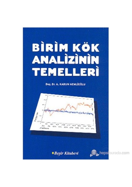 Birim Kök Analizinin Temelleri-A. Karun Nemlioğlu