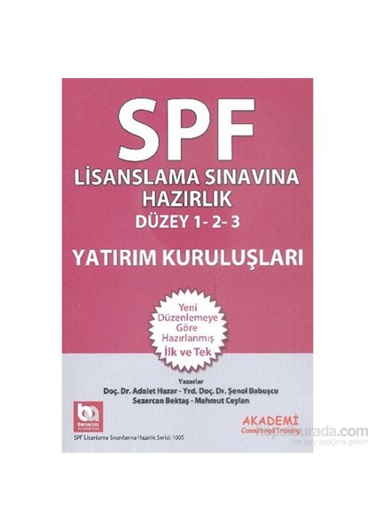 SPK Yatırım Kuruluşları Konu Anlatımı ve Çözümlü Sorular