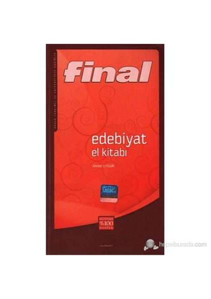 Final Yayınları Edebiyat El Kitabı