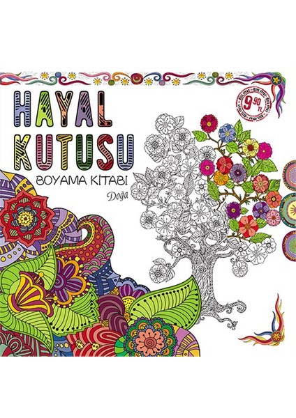 Hayal Kutusu Boyama Kitabı: Doğa