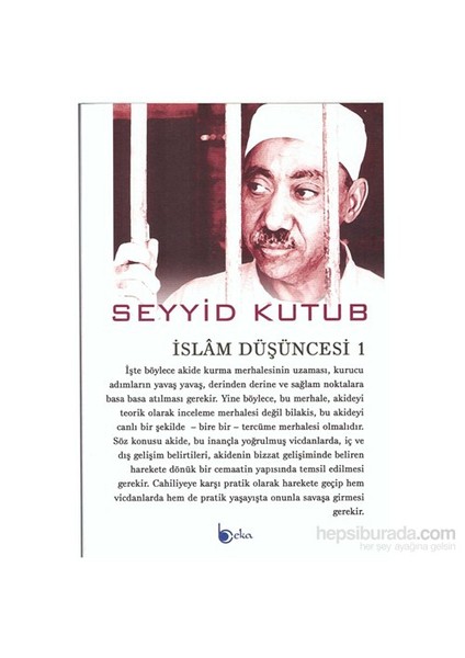 İslâm Düşüncesi 1-Seyyid Kutub
