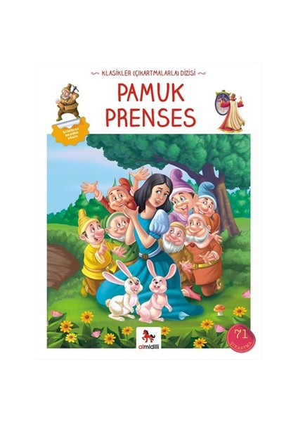 Klasikler (Çıkartmalarla) Dizisi: Pamuk Prenses-Grimm Kardeşler