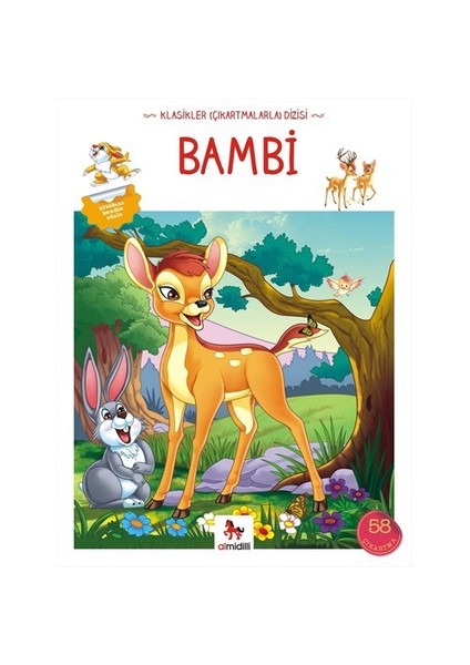 Klasikler (Çıkartmalarla) Dizisi: Bambi-Felix Salten