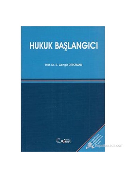 Hukuk Başlangıcı-Ramazan Cengiz Derdiman