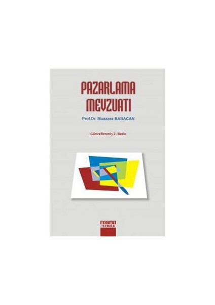 Pazarlama Mevzuatı-Muazzez Babacan