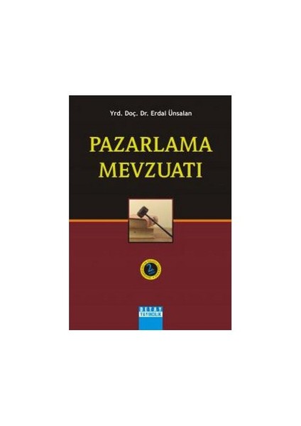 Pazarlama Mevzuatı-Erdal Ünsalan