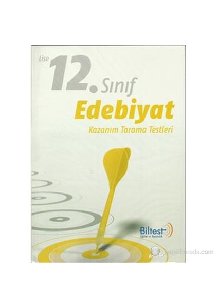 Biltest 12. Sınıf Edebiyat Kazanım Tarama Testleri