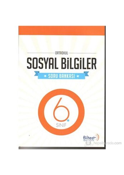 Biltest 6.Sınıf Sosyal Bilgiler Soru Bankası