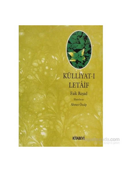 Külliyat-I Letaif-Faik Reşad