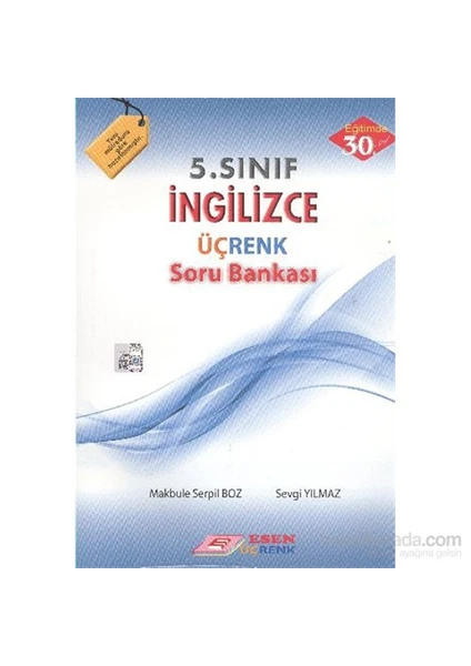 Esen Üçrenk Yayınları 5. Sınıf İngilizce  Soru Bankası