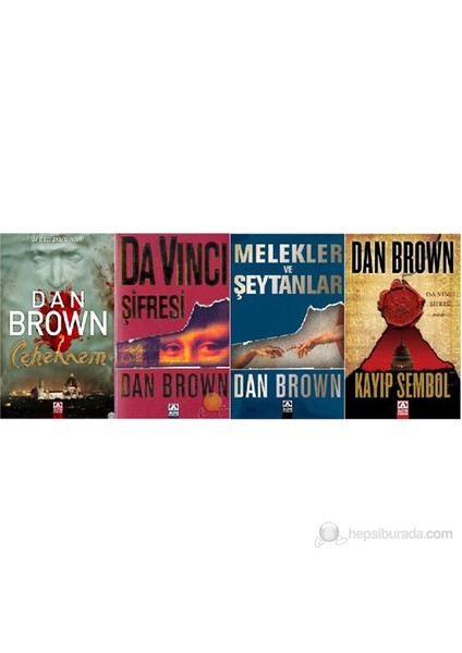 Cehennem - Da Vinci Şifresi - Melekler ve Şeytanlar - Kayıp Sembol - Dan Brown