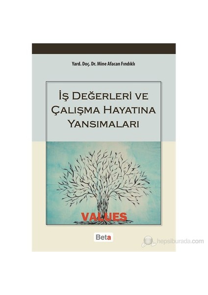 İş Değerleri Ve Çalışma Hayatına Yansımaları-Mine Afacan Fındıklı