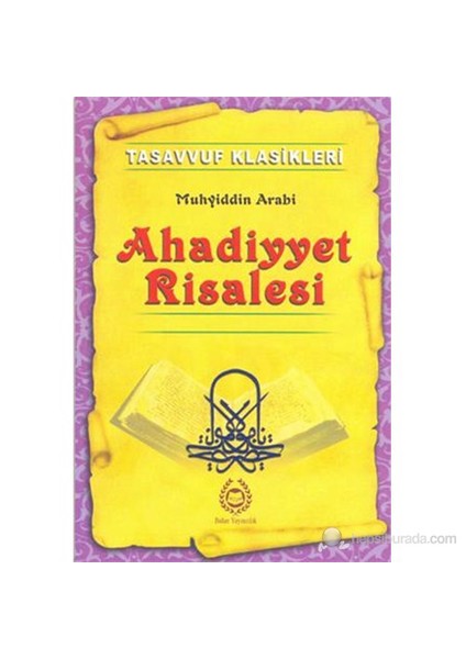 Ahadiyet Risalesi-Muhyiddin İbn Arabi