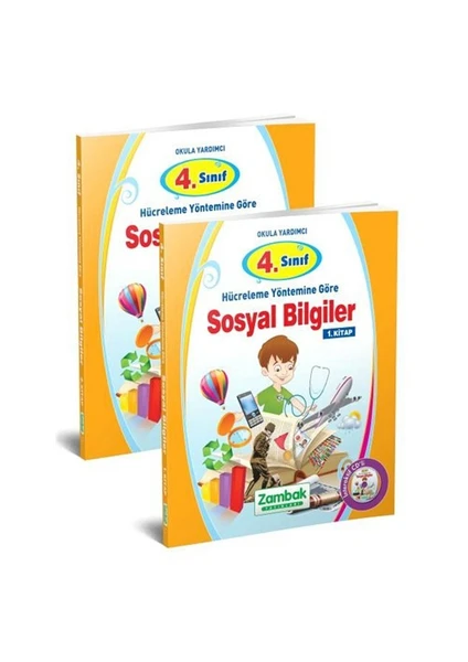 Zambak Yayınları 4.Sınıf H.Y.G. Sosyal Bilgiler Seti (1 Kitap-1 Cd)