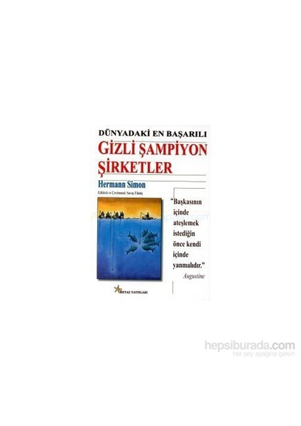 Gizli Şampiyon Şirketler-Hermann Simon
