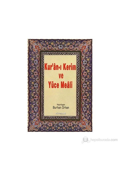 Kur'An-I Kerim Ve Yüce Meali (Hafız Boy)