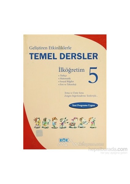 Geliştiren Etkinliklerle Temel Dersler İlköğretim 5-Salim Düzgün