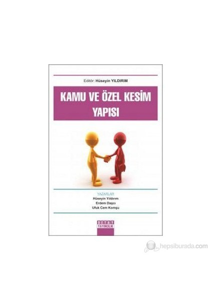 Kamu Ve Özel Kesim Yapısı-Ufuk Cem Komşu