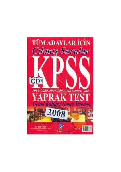 KPSS GENEL KÜLTÜR - GENEL YETENEK ÇIKMIŞ SORULAR YAPRAK TEST