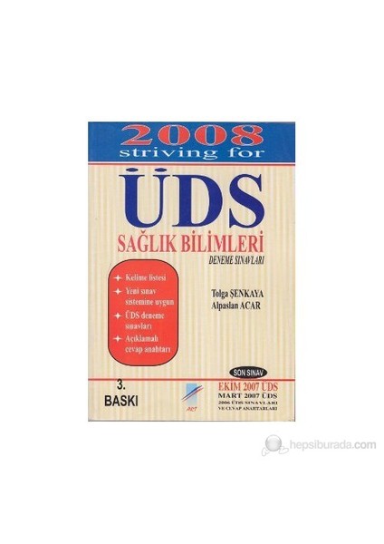 Üds Sağlık Bilimleri Deneme Sınavları-Alpaslan Acar