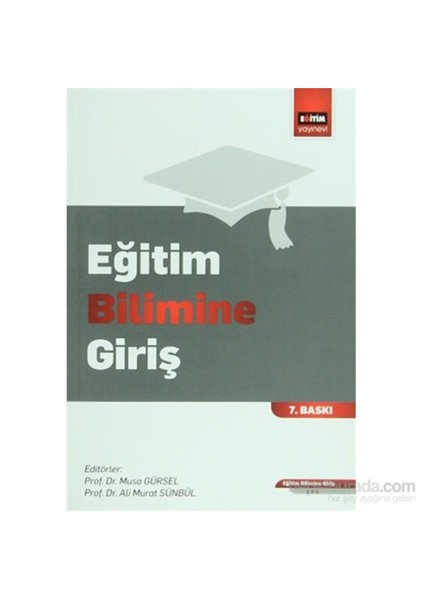 Eğitim Bilimine Giriş-Muhsin Hesapçıoğlu