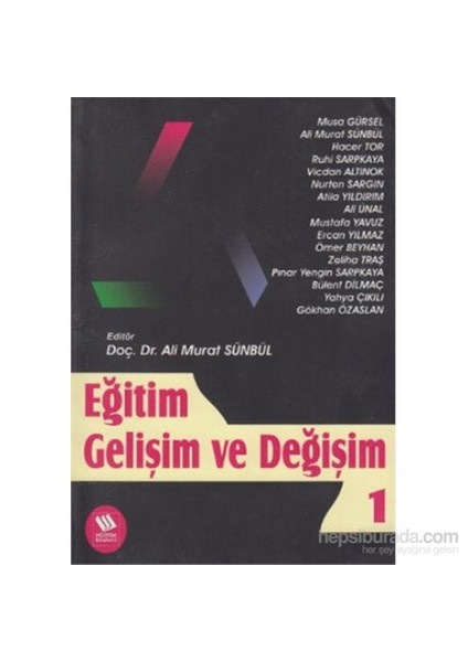 Eğitim Gelişim Ve Değişim 1