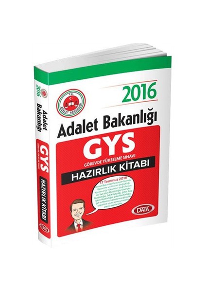 Gys 2016 Adalet Bakanlığı Hazırlık Kitabı