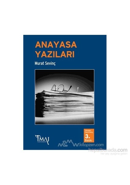 Anayasa Yazıları-Murat Sevinç