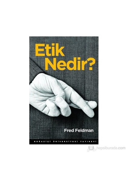 Etik Nedir?-Fred Feldman