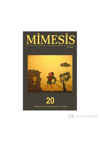 Mimesis Sayı: 20