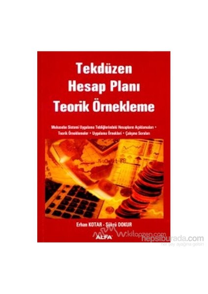 Tekdüzen Hesap Planı Teorik Örnekleme - Erhan Kotar (2002 Basım)