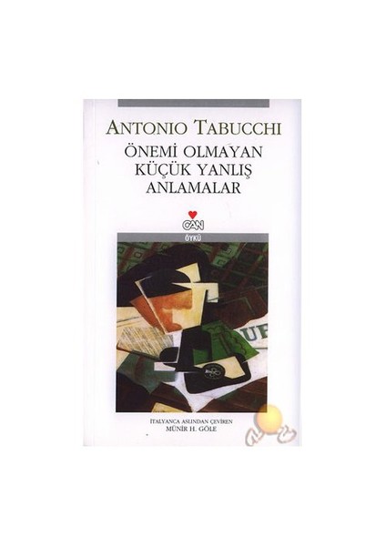 Önemi Olmayan Küçük Yanlış Anlamlar - Antonio Tabucchi