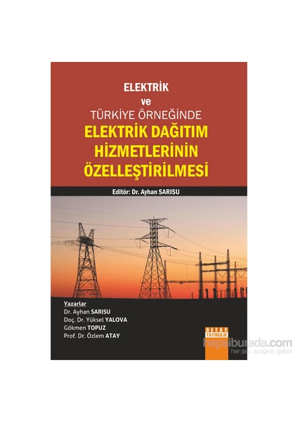 Elektrik Ve Türkiye Örneğinde Elektrik Dağıtım Hizmetlerinin Özelleştirilmesi-Özlem Atay