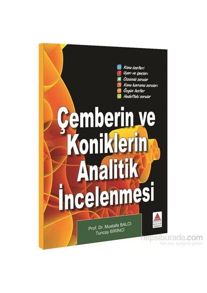 Delta Kültür Yayınevi Çemberin Ve Koniklerin Analitik İncelenmesi Matematik Modülleri-Tuncay Birinci