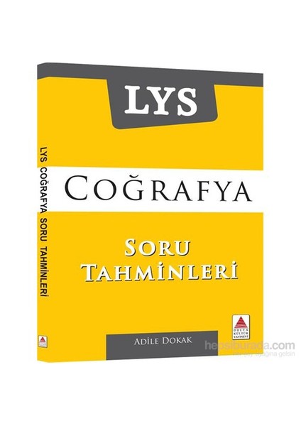 Lys Coğrafya Soru Tahminleri-Adile Dokak