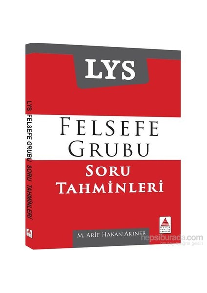 Lys Felsefe Grubu Soru Tahminleri-M.Arif Hakan Akıner