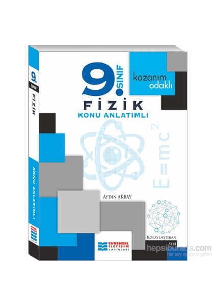 9.Sınıf Fizik Konu Anlatımlı