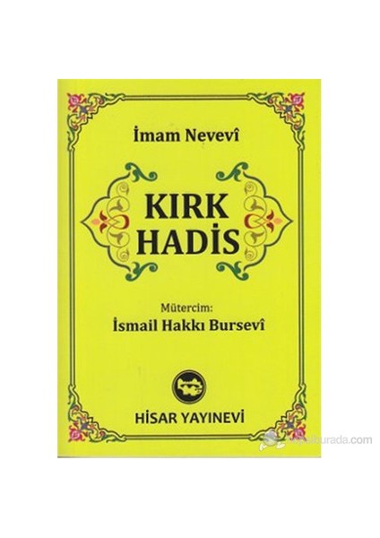 Kırk Hadis (Cep Boy)