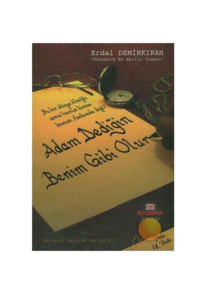 Adam Dediğin Benim Gibi Olur (Cep Boy) - Erdal Demirkıran