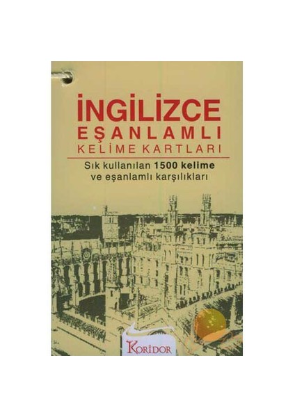 İngilizce Eş Anlamlı Kelime Kartları