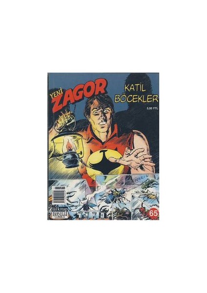 Yeni Zagor Sayı: 65 Katil Böcekler-Moreno Burattini