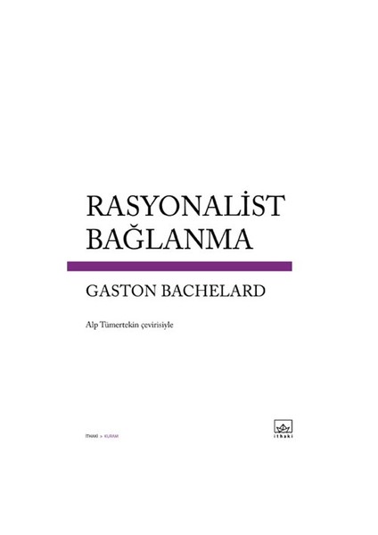 Rasyonalist Bağlanma-Gaston Bachelard