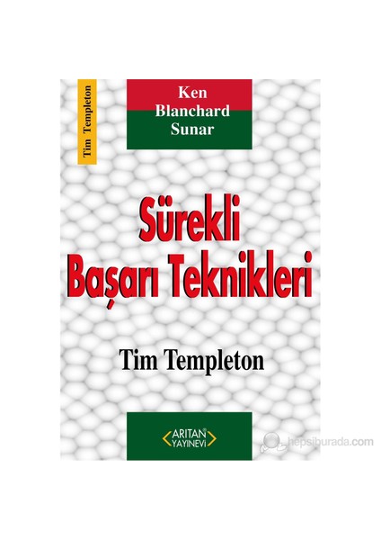 Sürekli Başarı Teknikleri - Tim Templeton