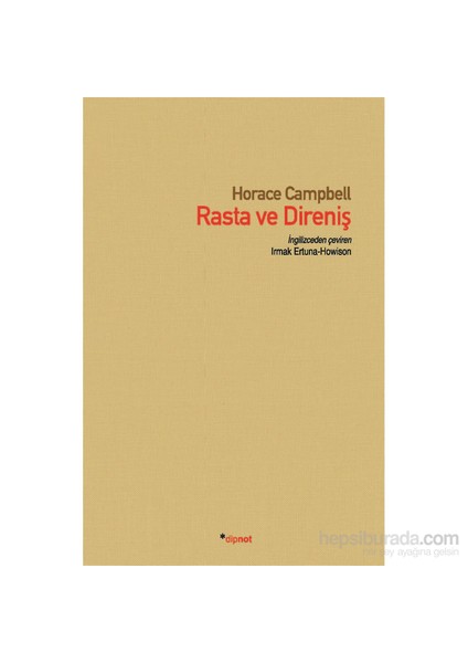Rasta Ve Direniş-Horace Campbell