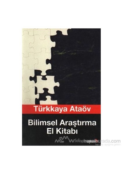 Bilimsel Araştırma El Kitabı-Türkkaya Ataöv