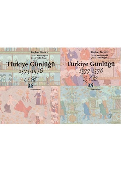 Türkiye Günlüğü 1577-1578 (2 Cilt Takım)-Stephan Gerlach