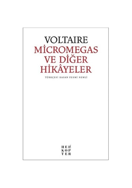 Micromegas Ve Diğer Hikayeler-Voltaire