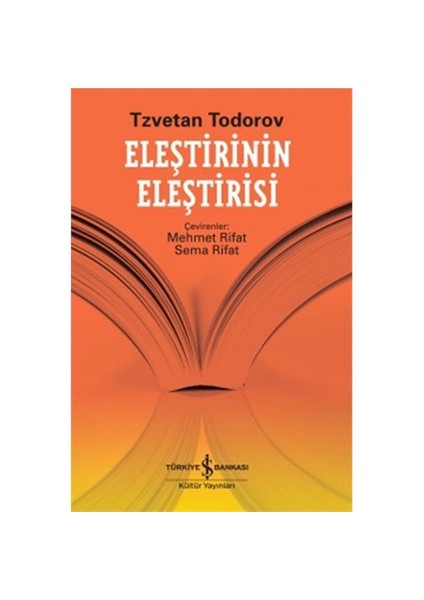 Eleştirinin Eleştirisi - Tzvetan Todorov